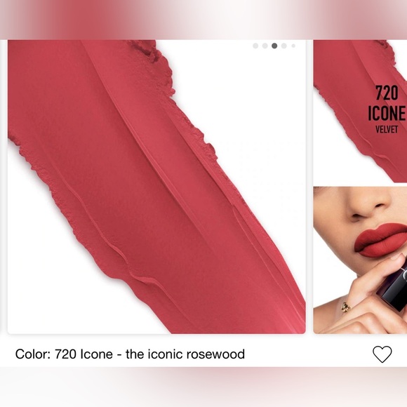 Dior Rouge Satin Lipstick in Icone 720, New In Box, Travel Size - Picture 3 of 7